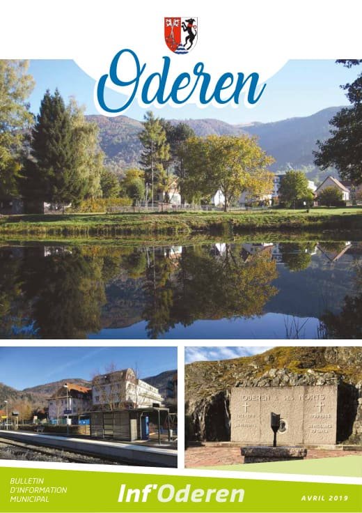 Couverture du Bulletin municipal — avril 2019