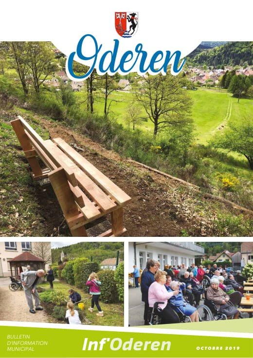Couverture du Bulletin municipal — octobre 2019