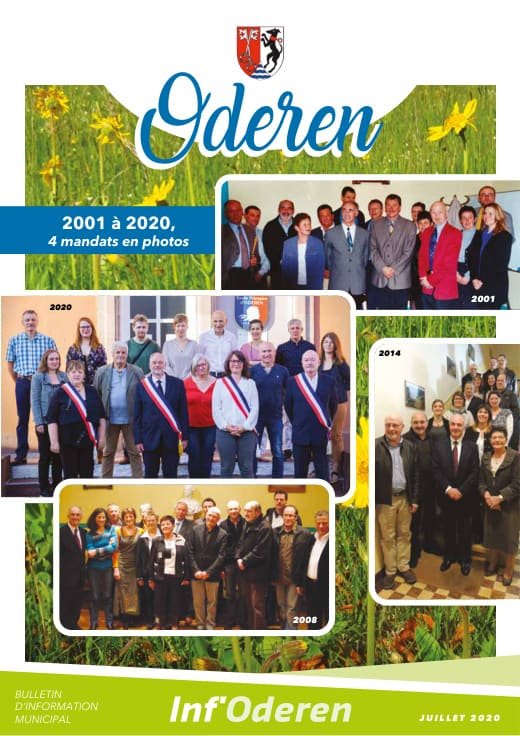 Couverture du Bulletin municipal — juillet 2020