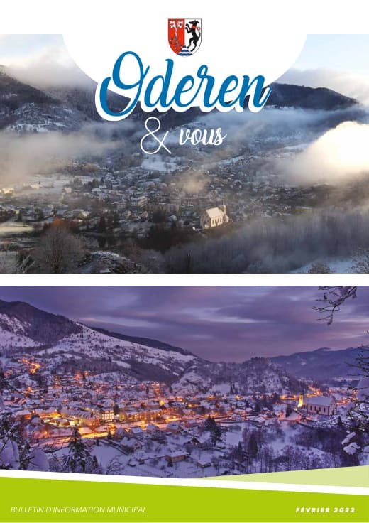 Couverture du Bulletin municipal — février 2022