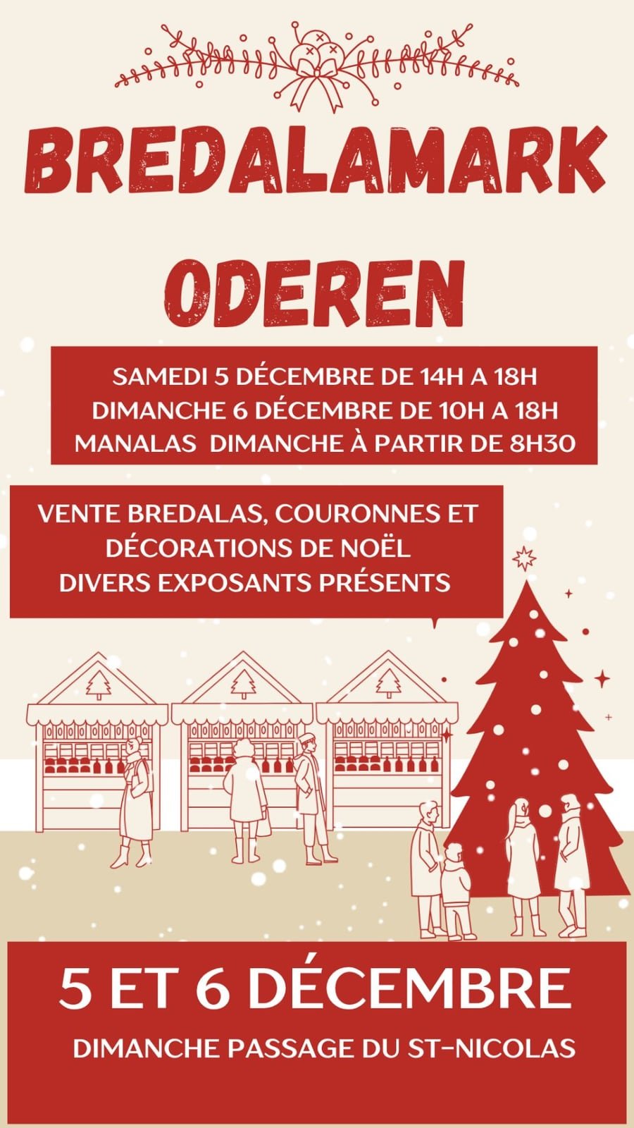 Bredalamarkt — marché de Noël