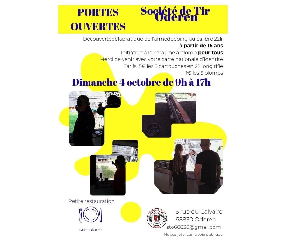 Portes ouvertes Société de Tir